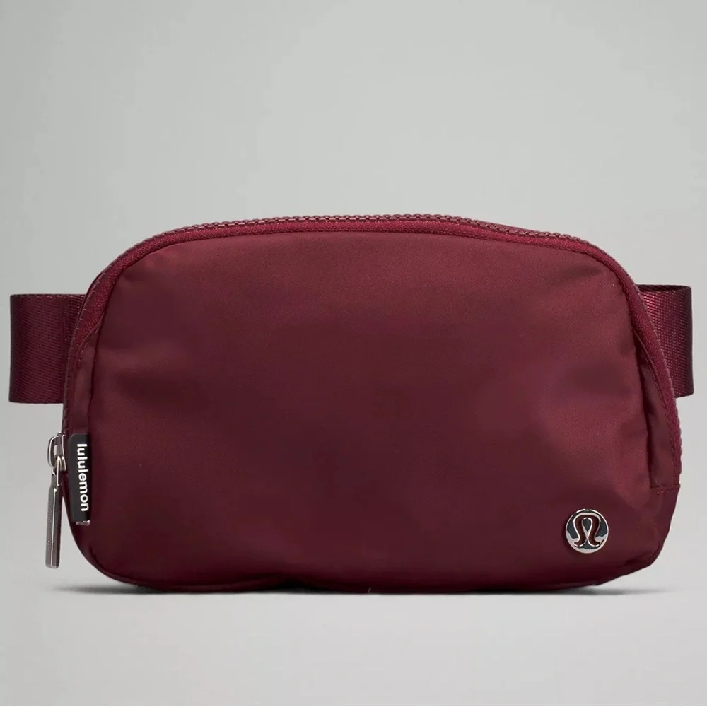 lululemon Everywhere Belt Bag Red Merlot - Picture 1 of 7